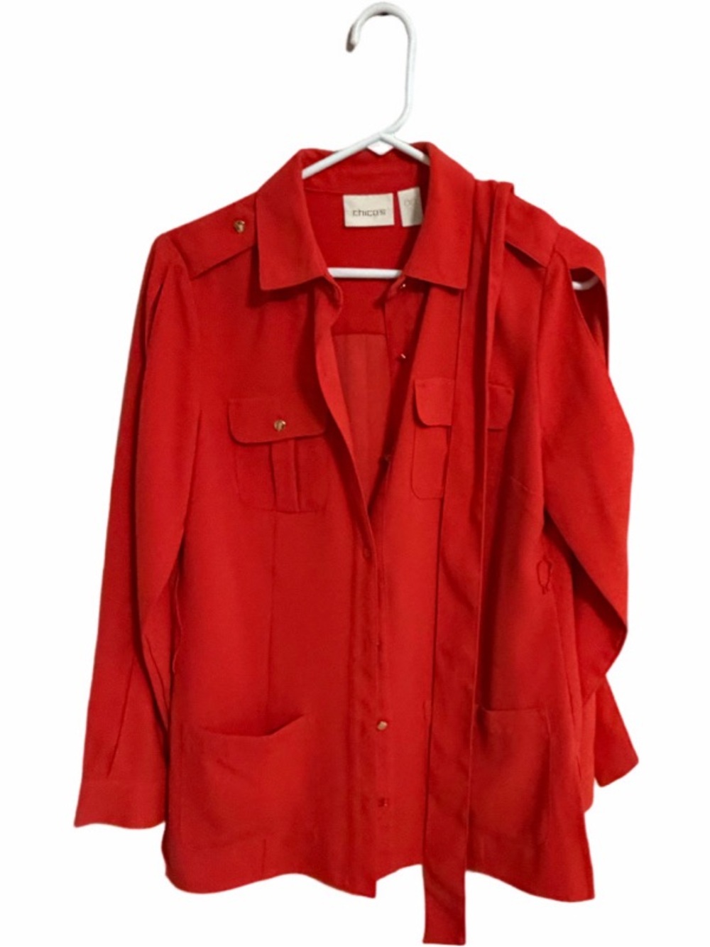 Chicos Button Up Blazer